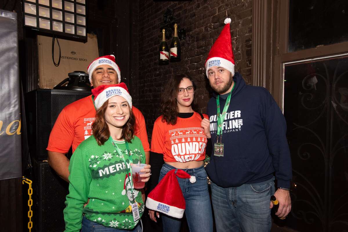 San Antonians participated in the Office Trivia Bar Crawl downtown on Friday, December 13, 2019.