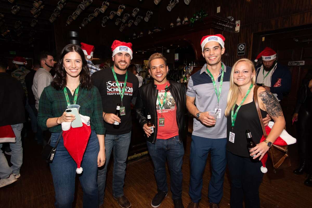 San Antonians participated in the Office Trivia Bar Crawl downtown on Friday, December 13, 2019.