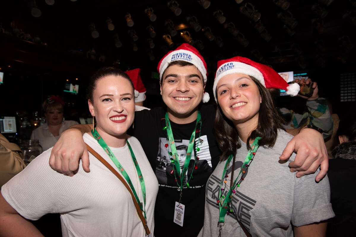 San Antonians participated in the Office Trivia Bar Crawl downtown on Friday, December 13, 2019.