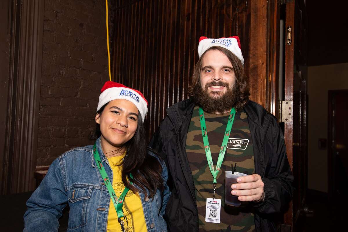 San Antonians participated in the Office Trivia Bar Crawl downtown on Friday, December 13, 2019.
