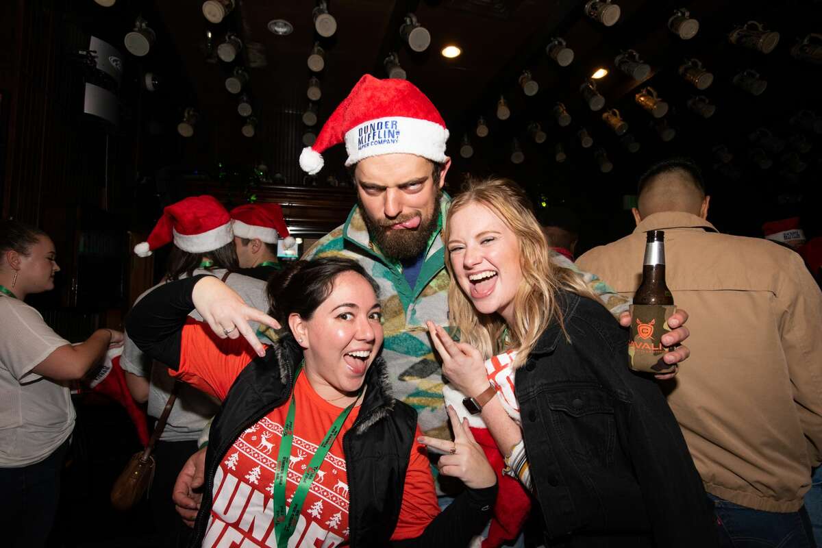 San Antonians participated in the Office Trivia Bar Crawl downtown on Friday, December 13, 2019.