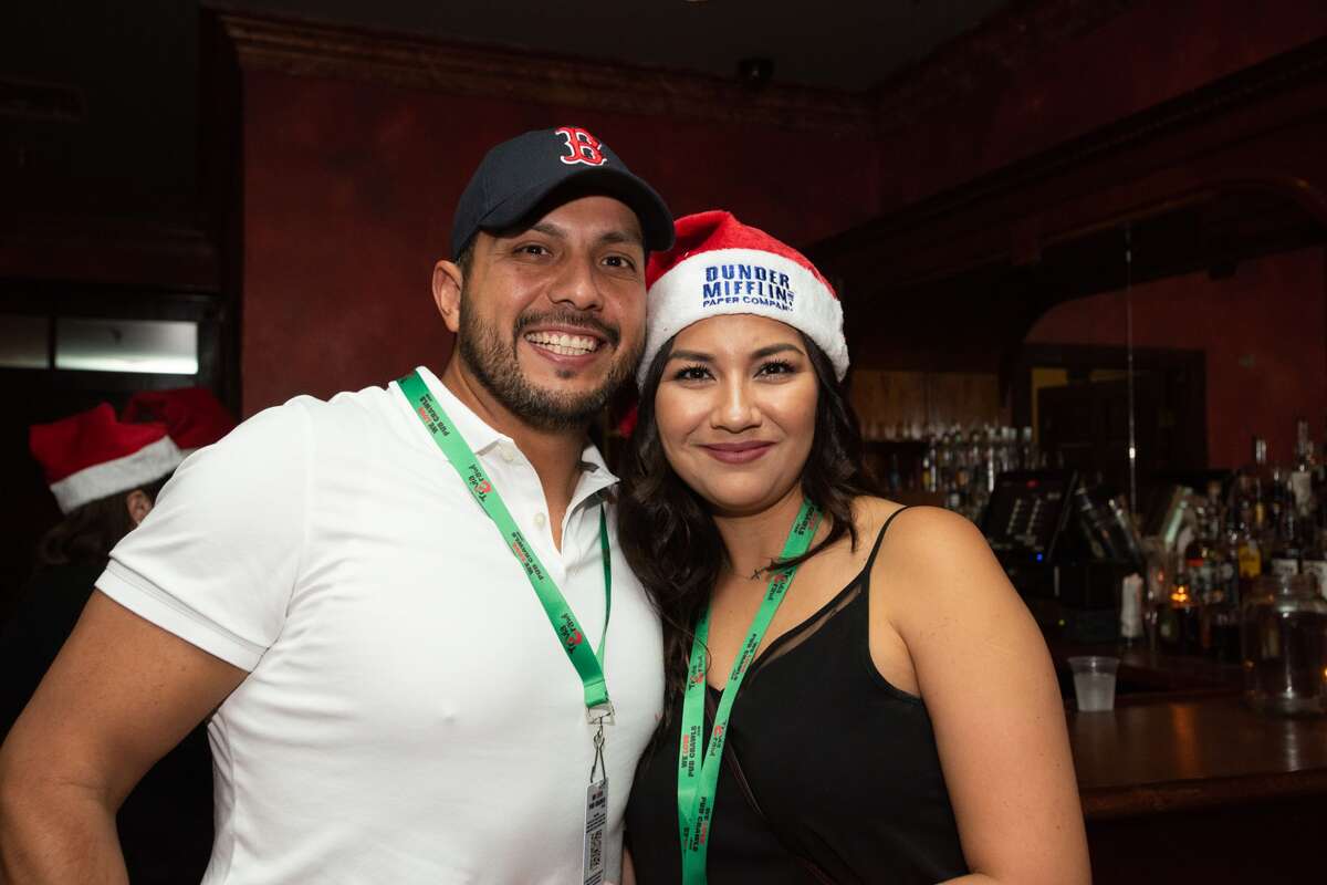 San Antonians participated in the Office Trivia Bar Crawl downtown on Friday, December 13, 2019.