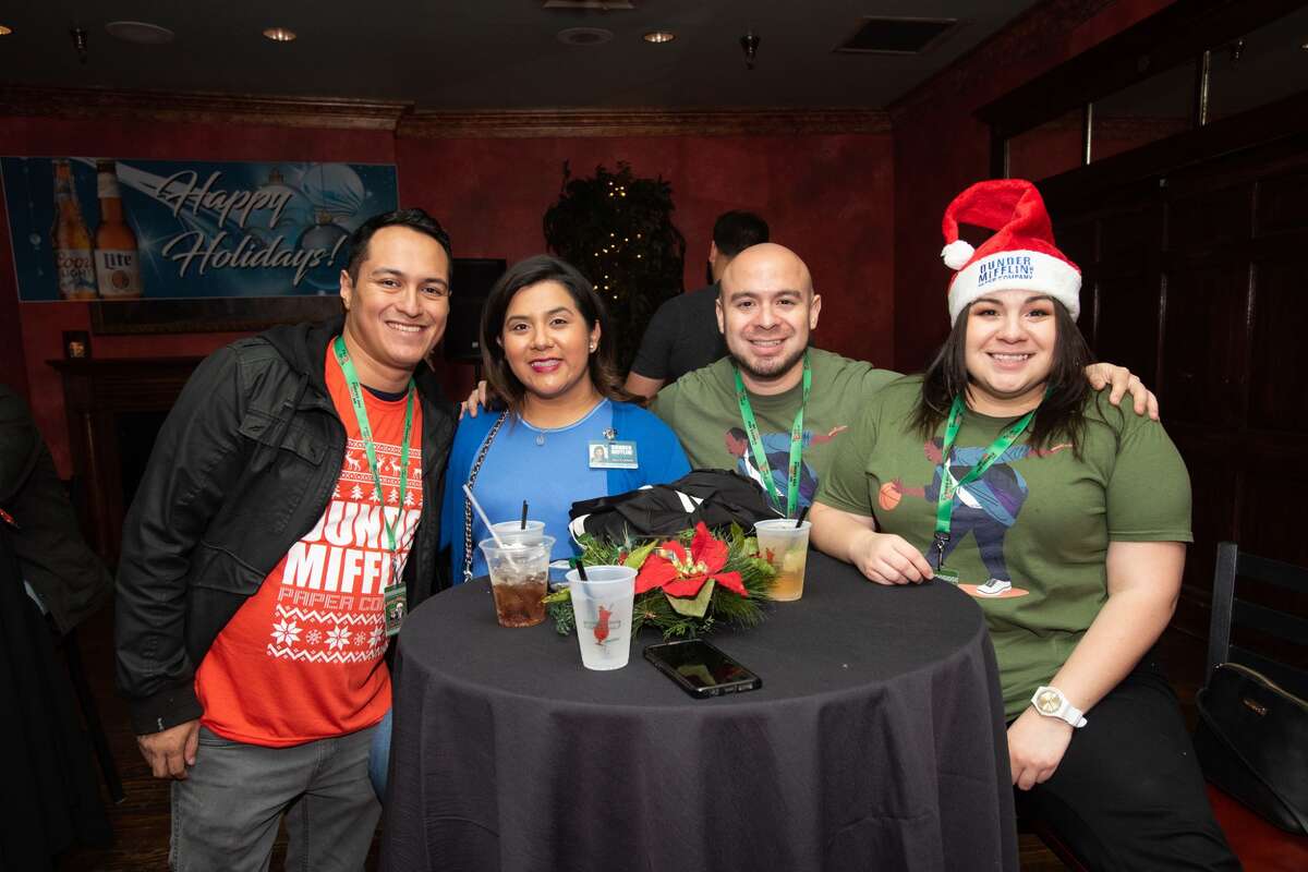 San Antonians participated in the Office Trivia Bar Crawl downtown on Friday, December 13, 2019.