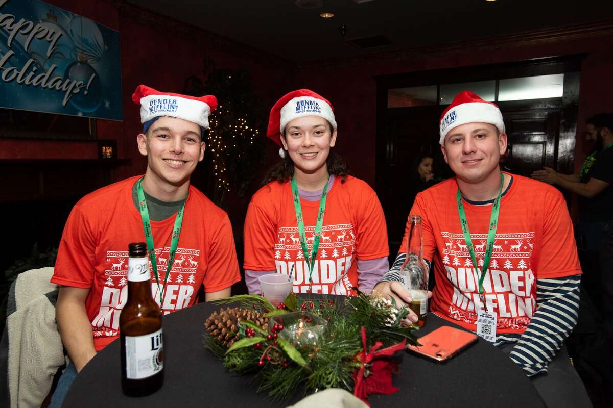 San Antonians participated in the Office Trivia Bar Crawl downtown on Friday, December 13, 2019.