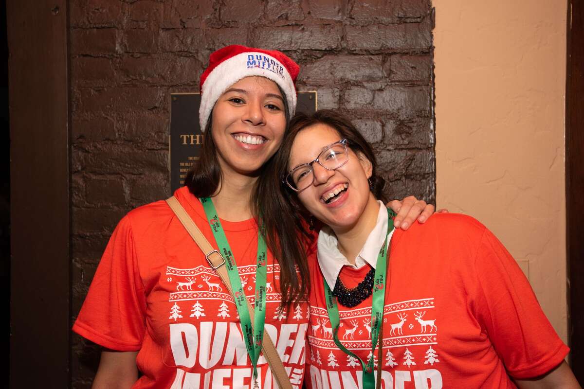 San Antonians participated in the Office Trivia Bar Crawl downtown on Friday, December 13, 2019.
