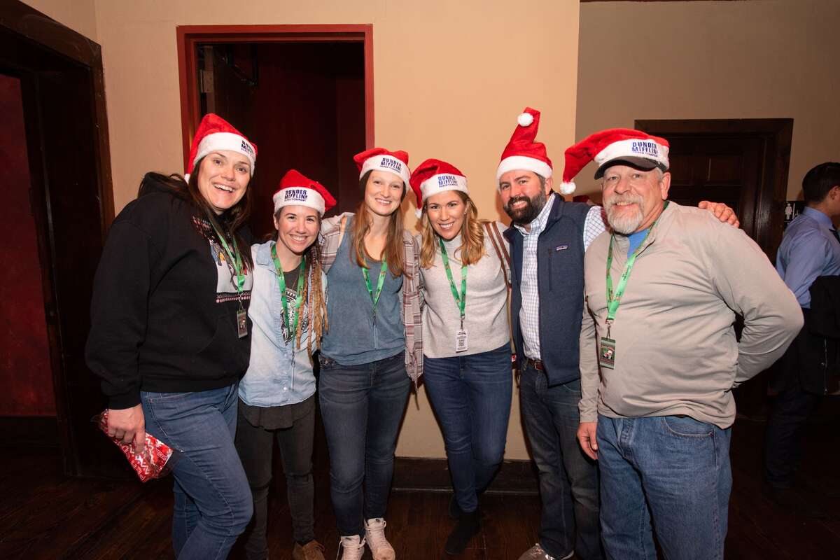 San Antonians participated in the Office Trivia Bar Crawl downtown on Friday, December 13, 2019.