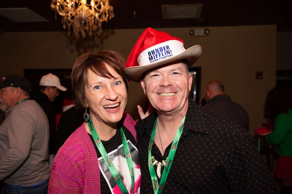 San Antonians participated in the Office Trivia Bar Crawl downtown on Friday, December 13, 2019.