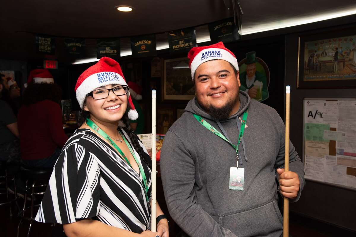 San Antonians participated in the Office Trivia Bar Crawl downtown on Friday, December 13, 2019.
