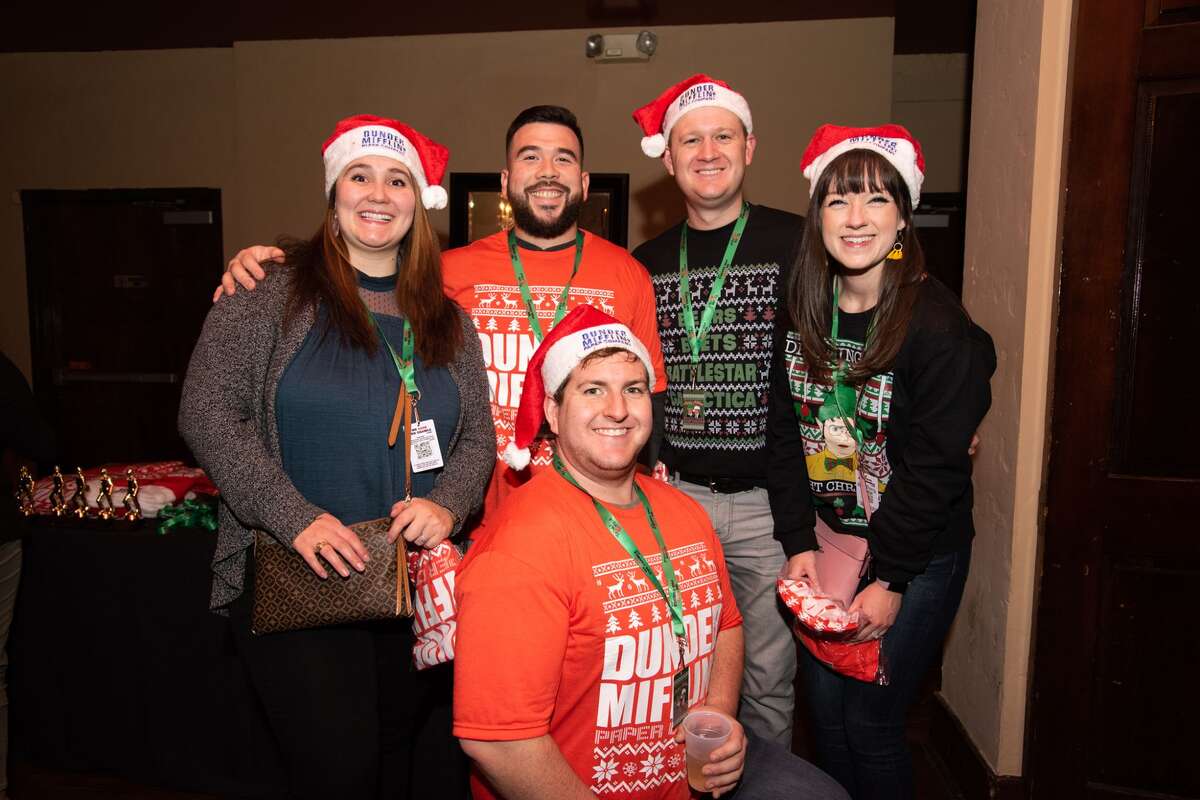San Antonians participated in the Office Trivia Bar Crawl downtown on Friday, December 13, 2019.