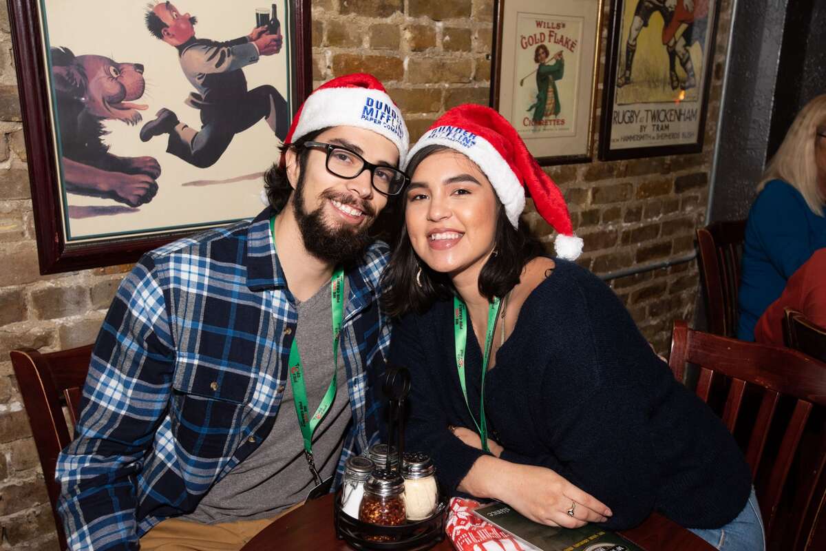 San Antonians participated in the Office Trivia Bar Crawl downtown on Friday, December 13, 2019.