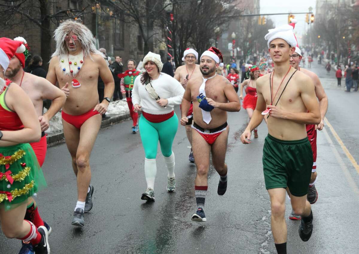 Were you Seen at the 14th Annual Santa Speedo Sprint on Lark Street in Albany on Saturday, Dec. 14, 2019?
