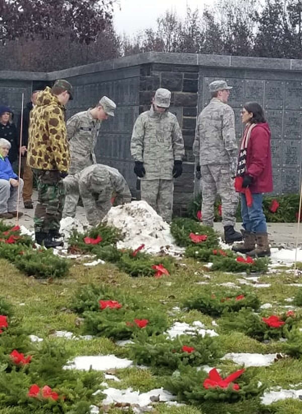 Photos Wreaths Across America at Saratoga National Cemetery
