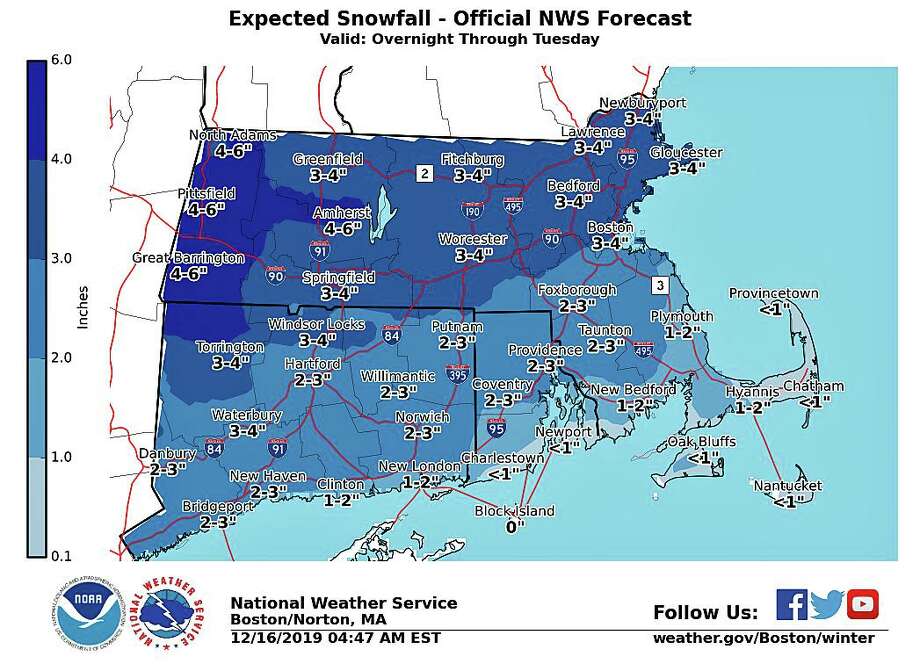Winter Weather Returning With Snow Sleet Freezing Rain New