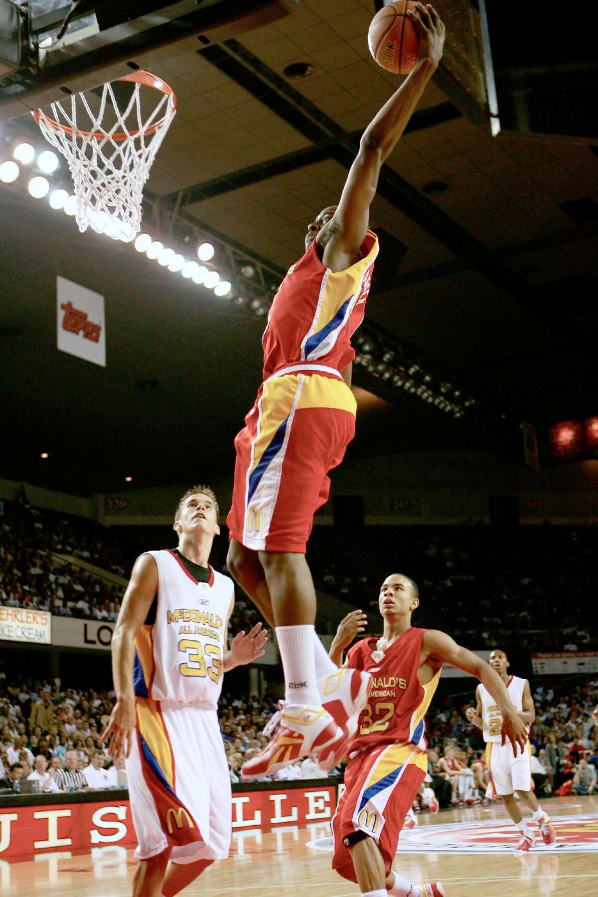 lebron james mcdonald's all american game
