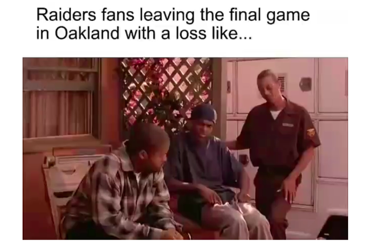 Mixed emotions for 49ers and Raiders fans expressed in memes