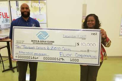 fluor corporation rosenberg donates
