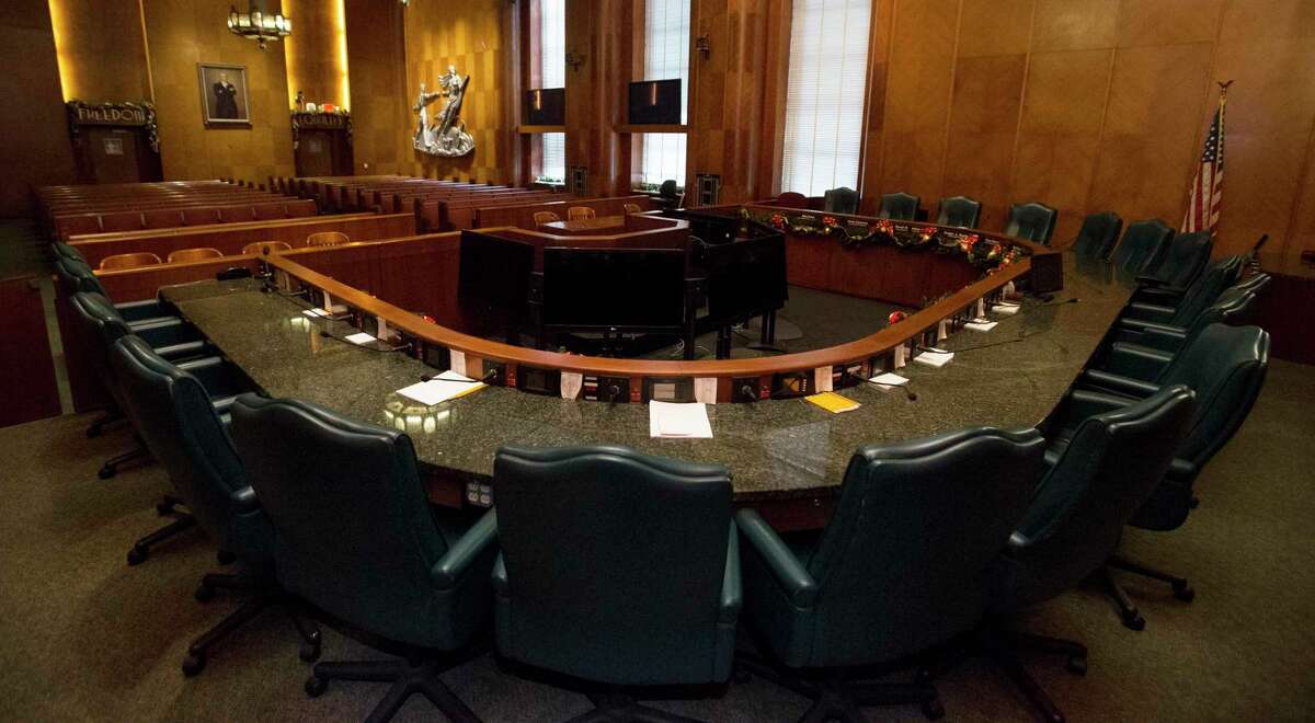 Only one Latino is likely to be seated in Houston City Council Chambers.