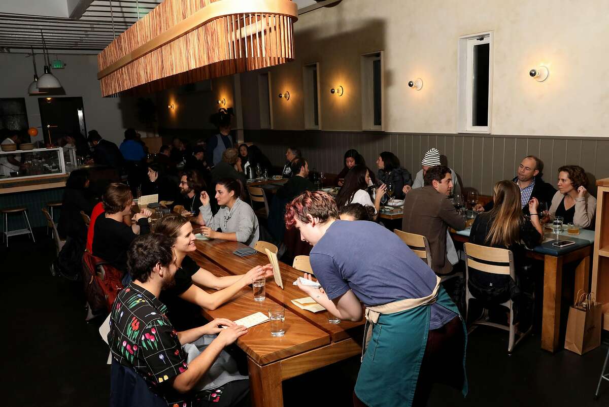 Folks dine at Dear Inga, located at 3560 18th St., in San Francisco, Calif., on Friday, December 6, 2019.