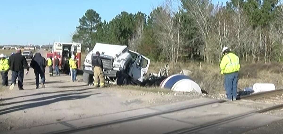 Cement Truck Collides With Amtrak Train In Liberty County