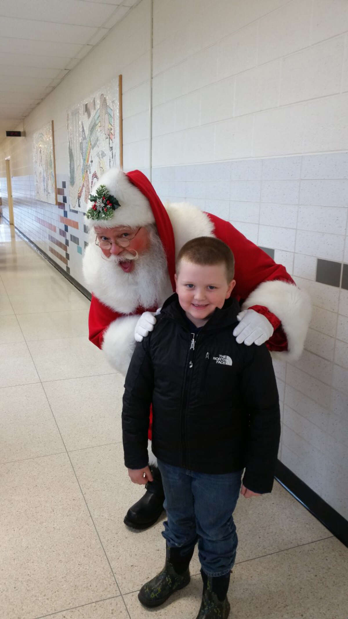 "Santa knows Mason Armstrong has been very good this year!" Mason Armstrong
