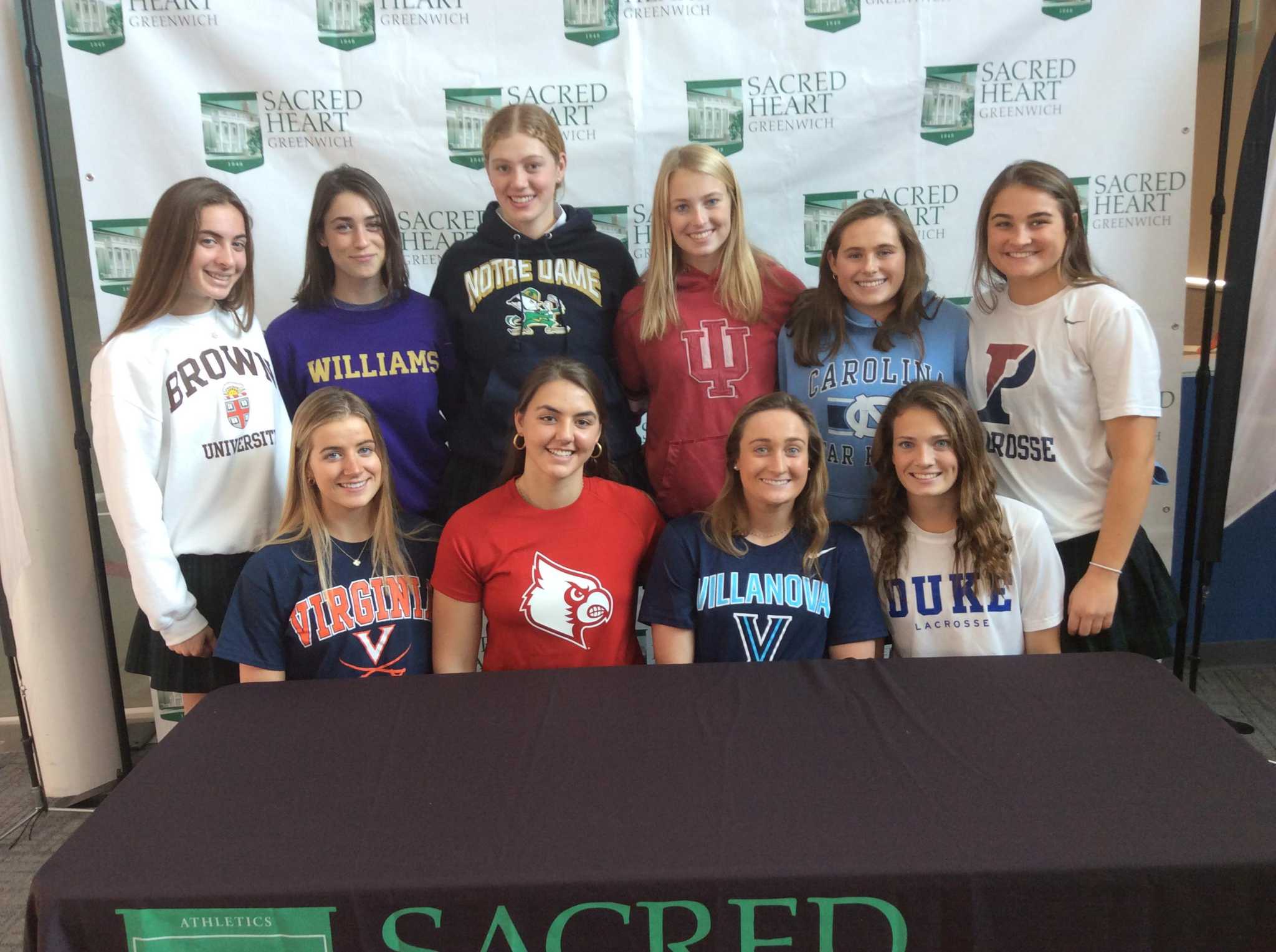 Ten Sacred Heart Greenwich athletes to compete on the Division I level