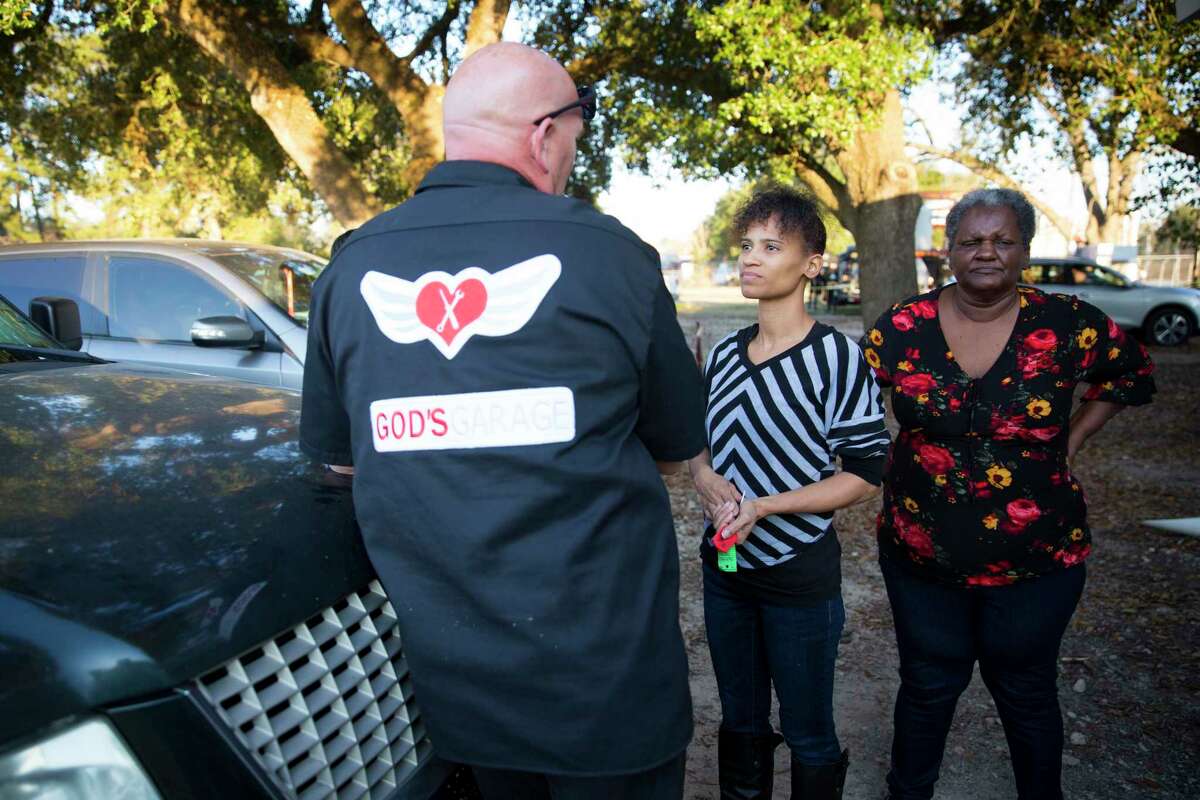 Generosity in the driver's seat at God's Garage in Conroe