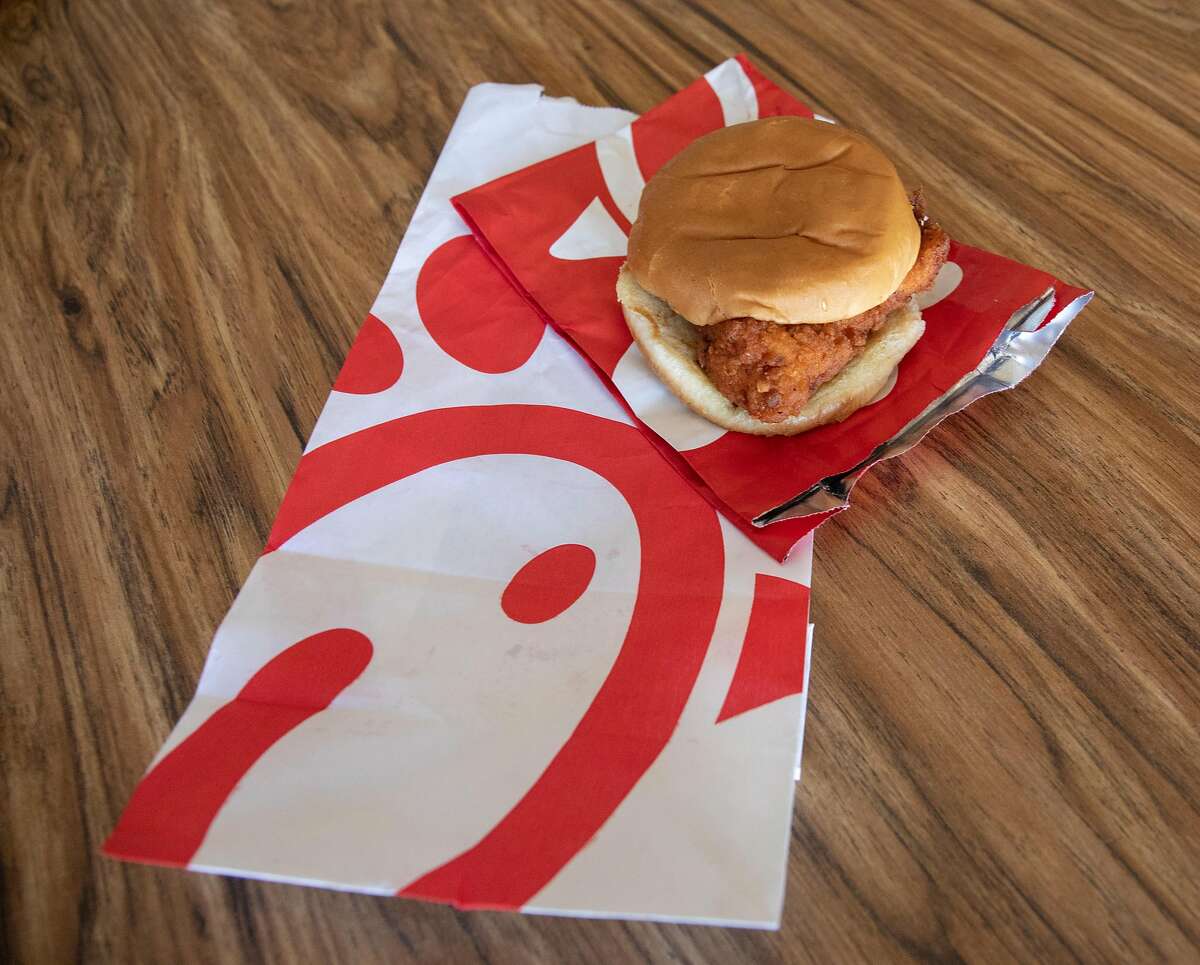 A Chick-Fil-A chicken sandwich as seen on Friday, Aug. 23, 2019. Jacy Lewis/Reporter-Telegram