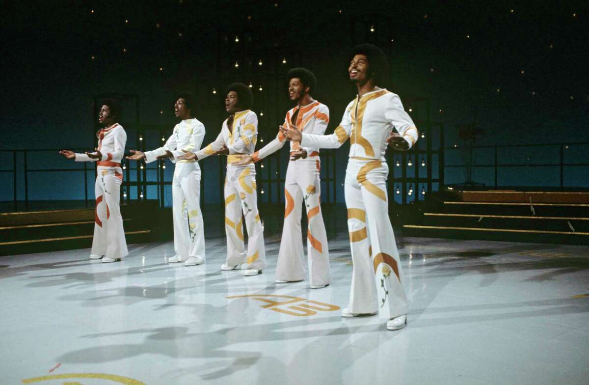 AT THE WOLF DEN: The Spinners, seen here in a 1974 appearance on “American Bandstand,” will play the Wolf Den at Mohegan Sun at 8 p.m. Saturday, Dec. 29. The show is free but a line forms fairly early.