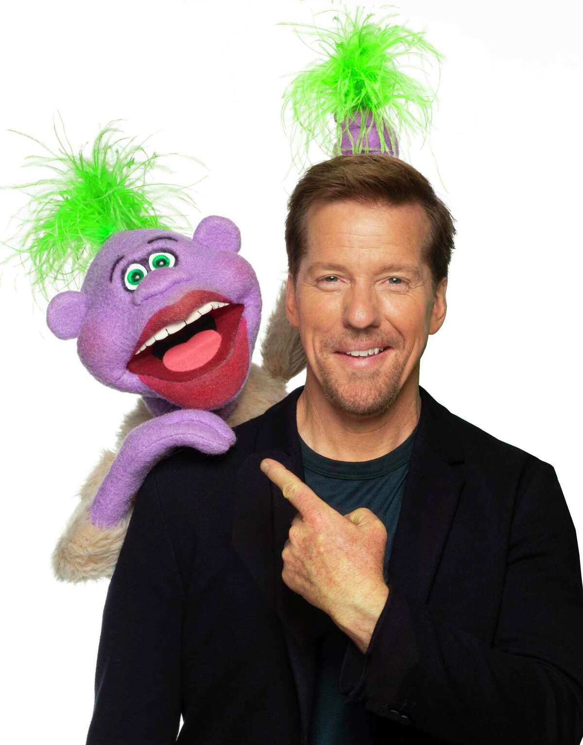 Comedian Jeff Dunham, seen here with Peanut, brings his new international tour, “Jeff Dunham: Seriously!?” to the XL Center in Hartford, Jan. 8.