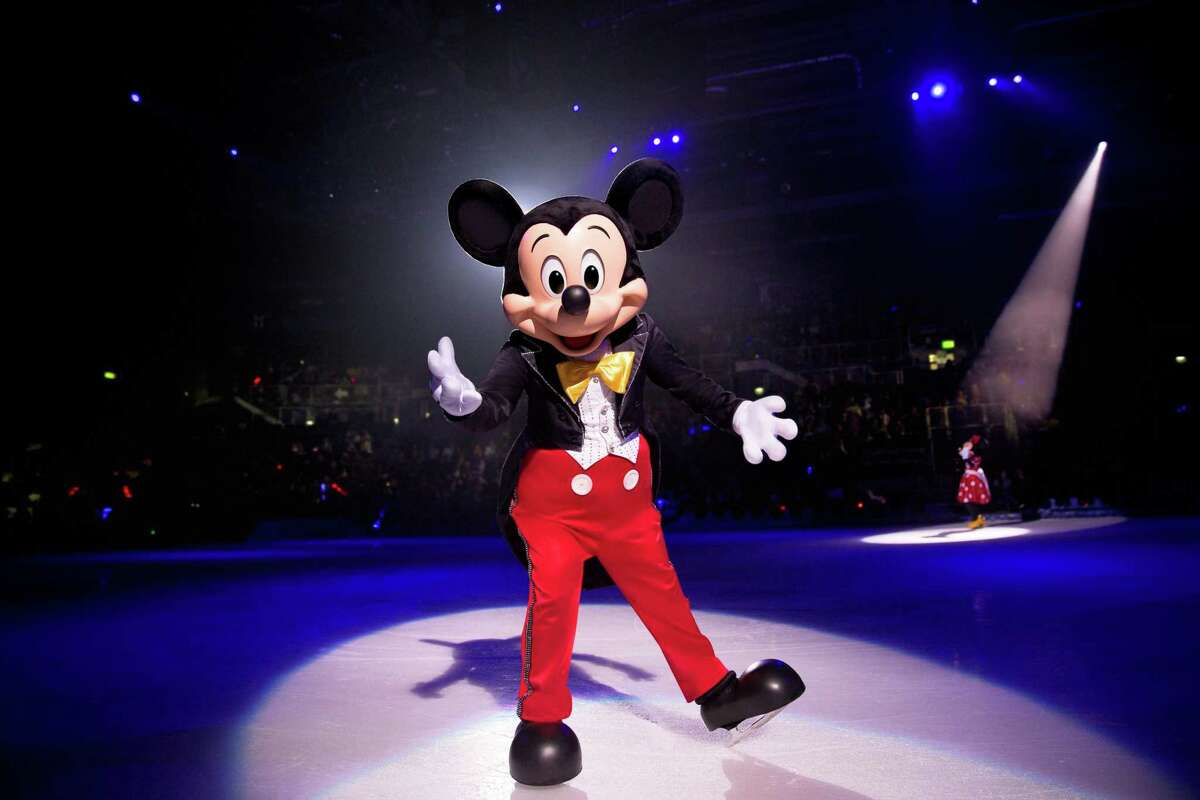 Mickey Mouse will be on hand when the “Disney on Ice” production, “Dream Big,” skates into Bridgeport’s Webster Bank Arena for seven shows, Jan. 2-5.
