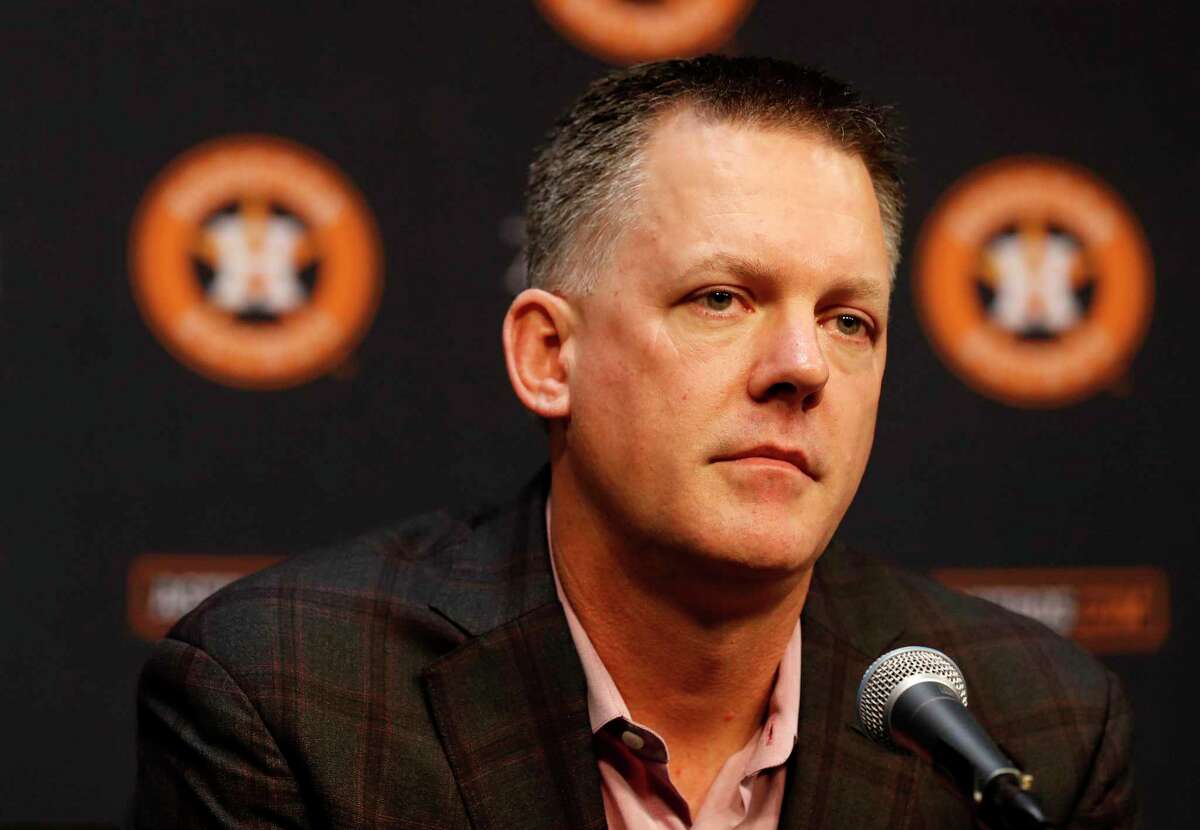 A.J. Hinch is serving a one-year MLB suspension for his inaction regarding sign-stealing while he managed the Astros.