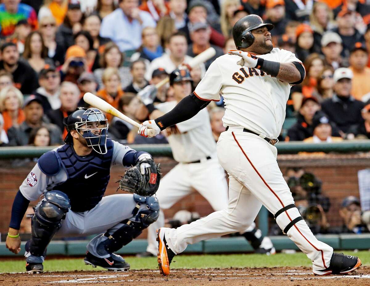 Pablo Sandoval violently collides with catcher in Mexican League game – NBC  Sports Bay Area & California