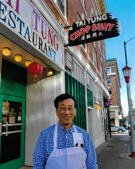 Harry Chan stands outside his third-generation restaurant, Tai Tung. Photo: Courtesy Tai Tung