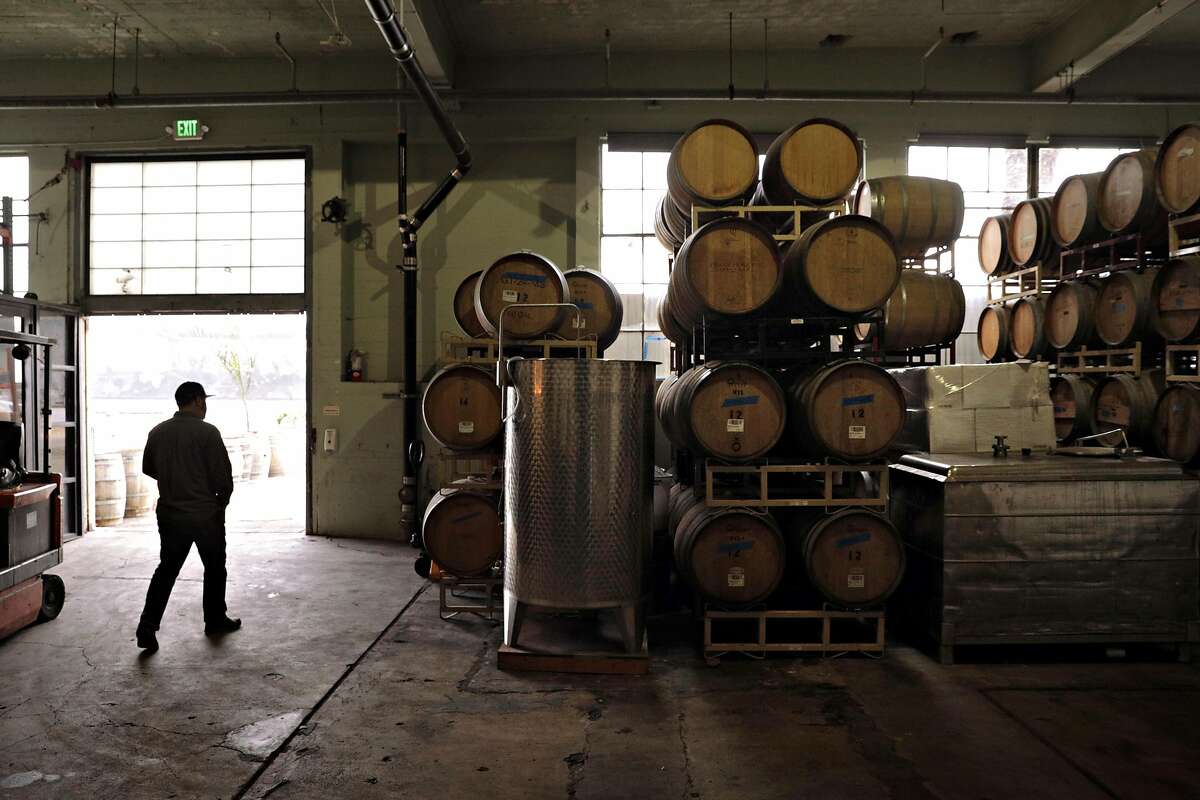 Woods Beer Co.’s brewery on Treasure Island, which has hosted many SF Beer Week events in the past. This year, the celebration will be virtual.