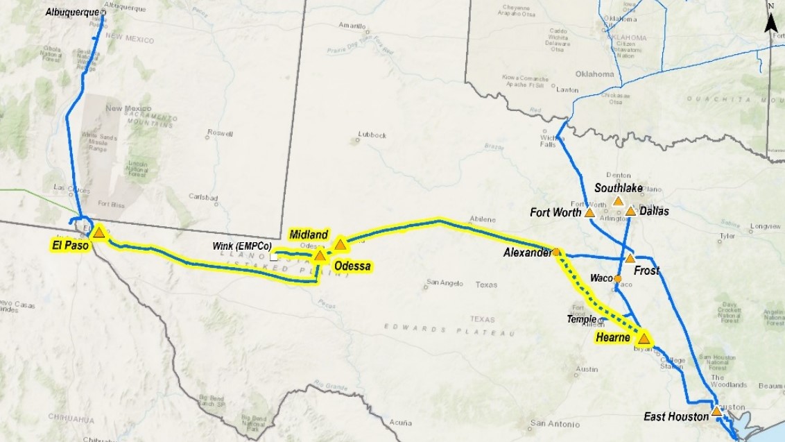 Magellan seek to boost capacity of refined products pipeline to El Paso