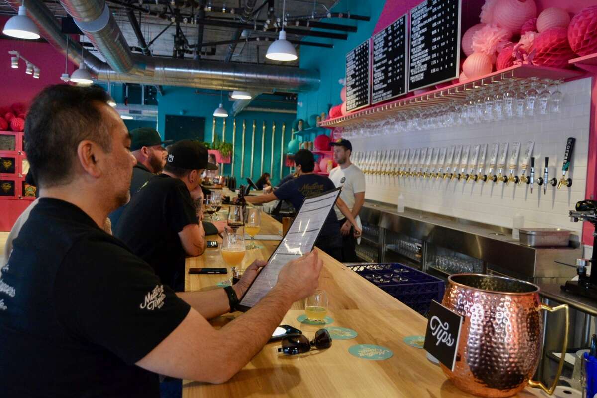 Modern Times opened its new Oakland taproom, House of Perpetual Refreshment, on Saturday, December 21, 2019.