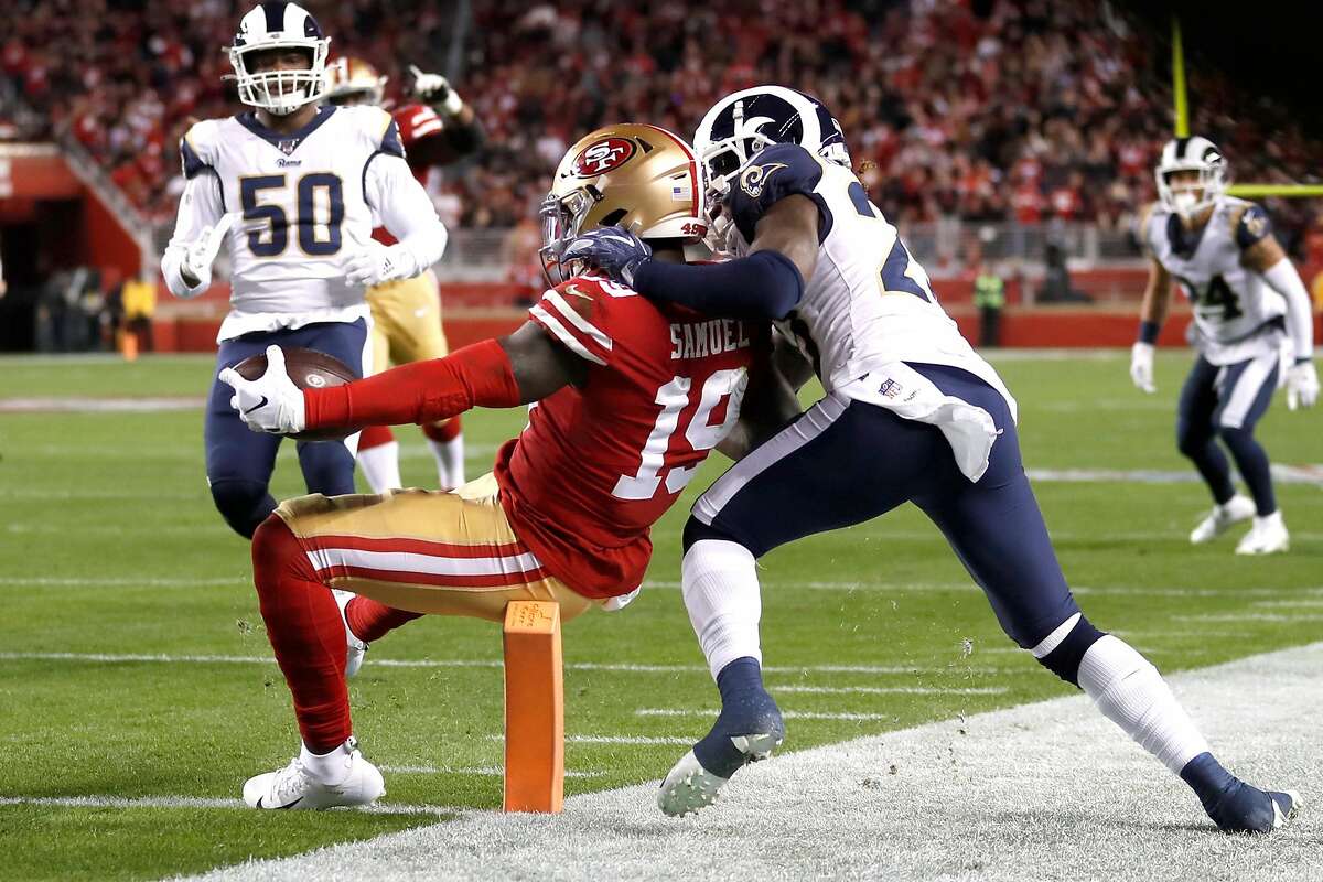 49ers beat Rams 3431 on Garoppolo’s passes, Gould’s kick 49ers beat Rams 3431 on Garoppolo’s passes, Gould’s kick