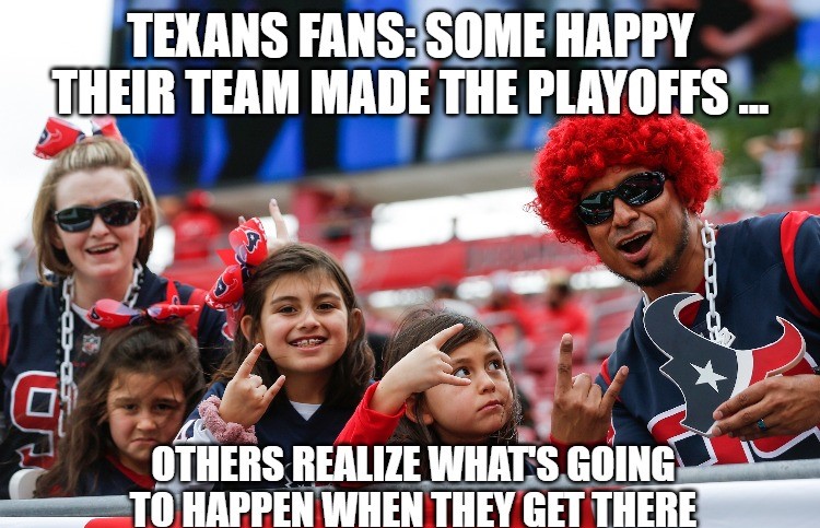 Rejoice with rare victorious Texans memes after win over Jaguars