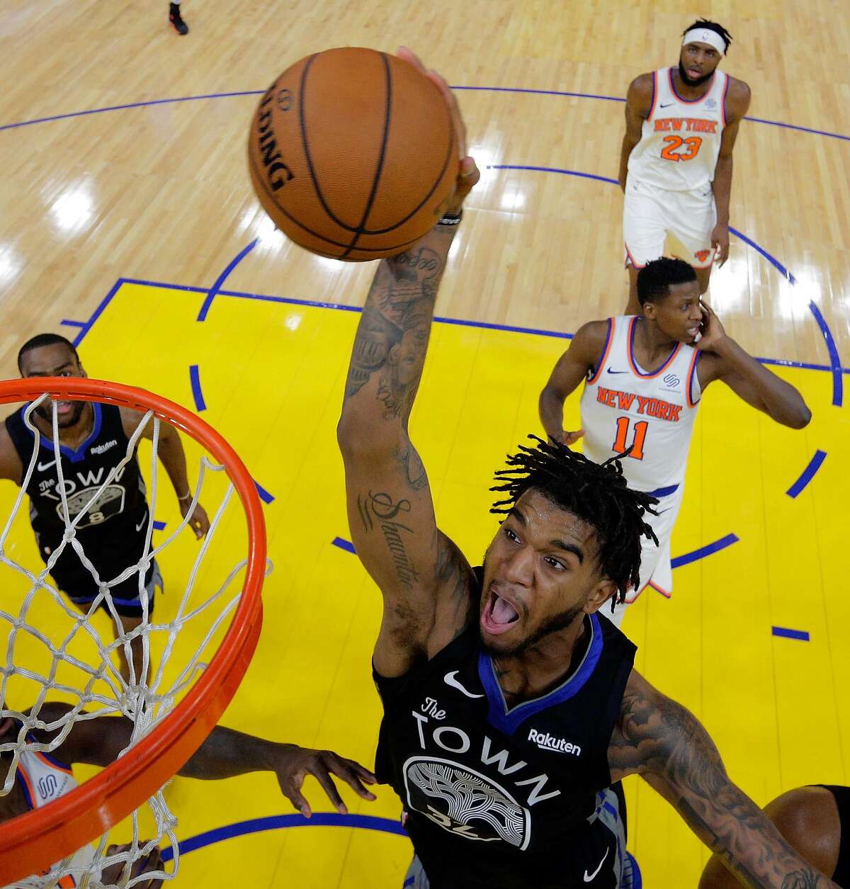 How Marquese Chriss found an NBA home with the Warriors