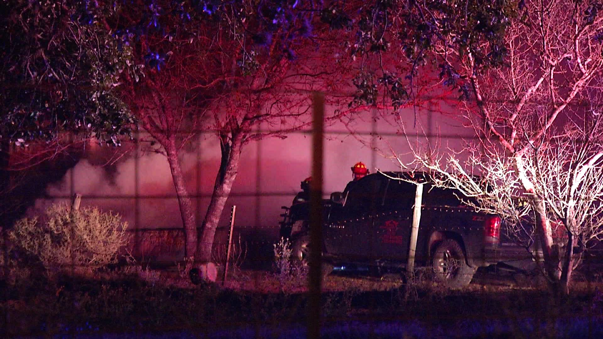 Three people escape house fire early Monday in Southeast Bexar County