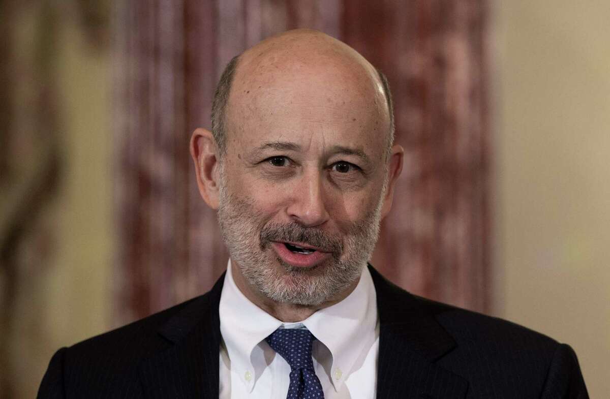 Goldman Sachs senior chairman Lloyd Blankfein, formerly the CEO, shown in a 20125 photo. Blankfein was among the participants in the Yale School of Management CEO summit last week, in which a straw poll showed 56 percent favored Trump’s ouster.