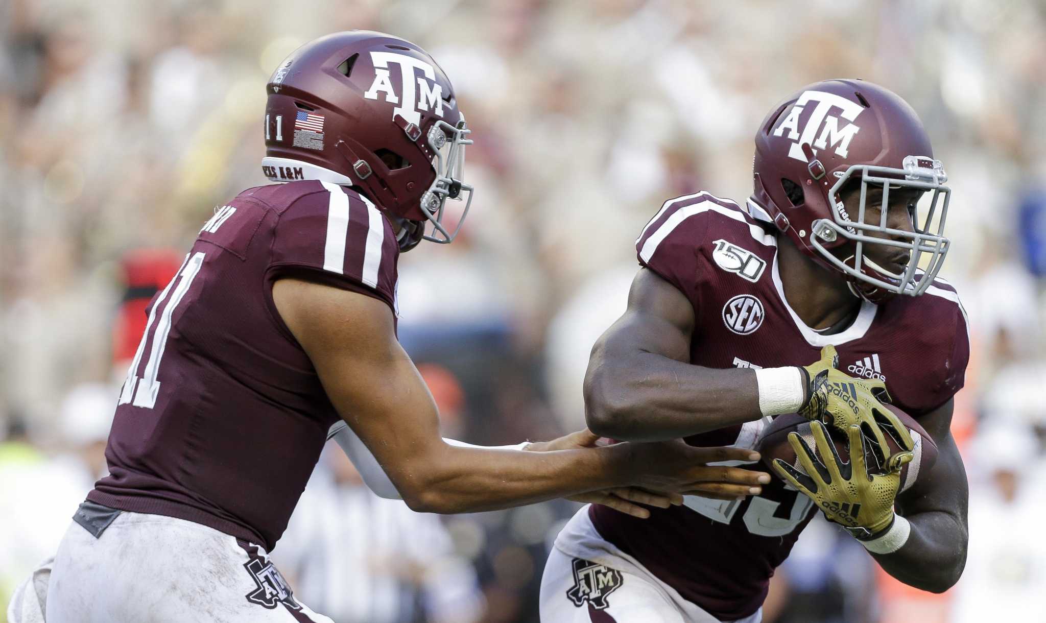 Texas A&M RB Jashaun Corbin out for season with hamstring injury