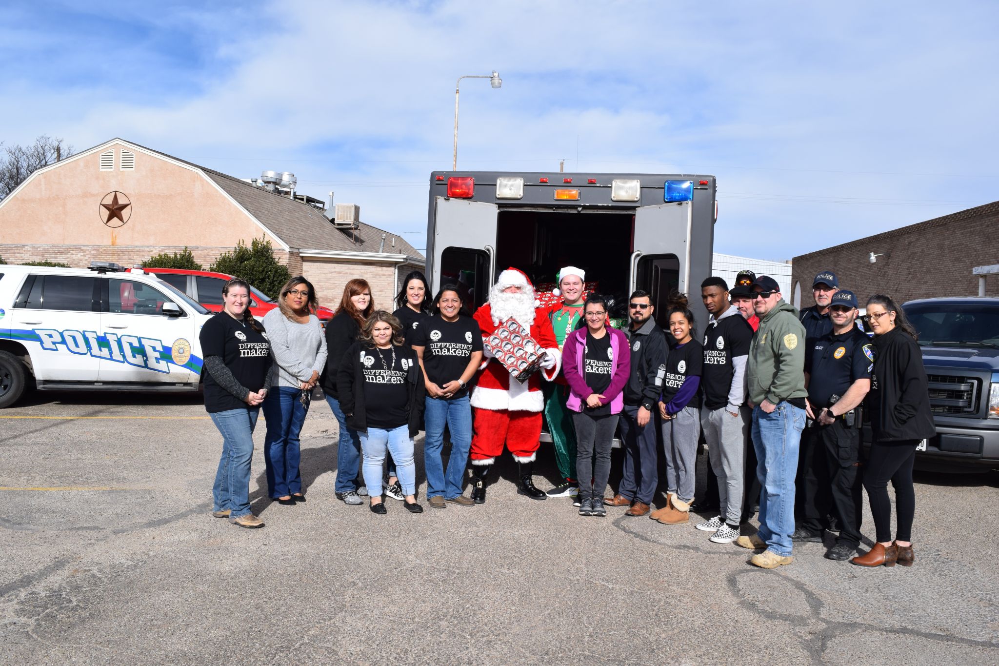 Christmas With Cops Plainview PD sets out for special delivery