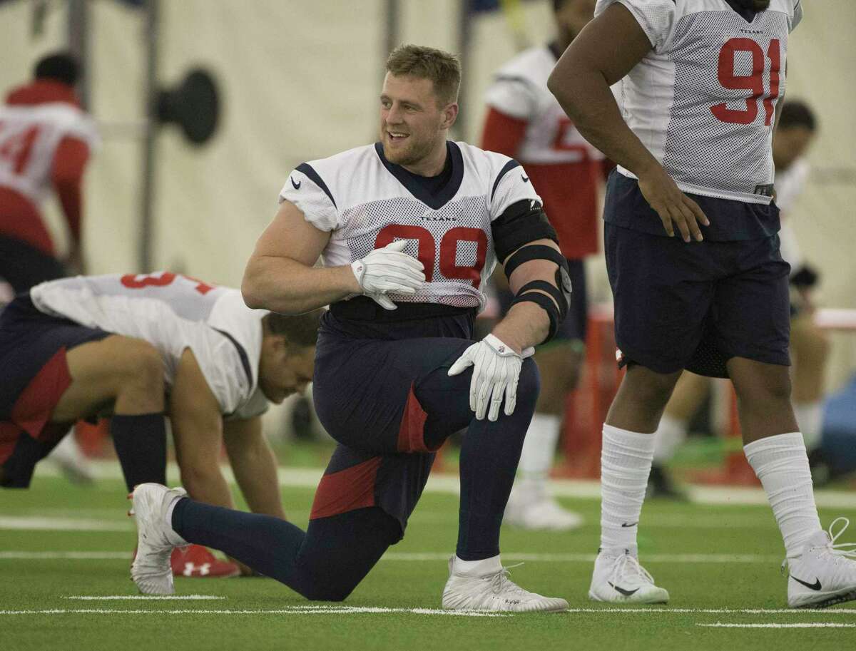 After returning to practice last week, J.J. Watt was activated by the Texans for Saturday's playoff game against the Bills.