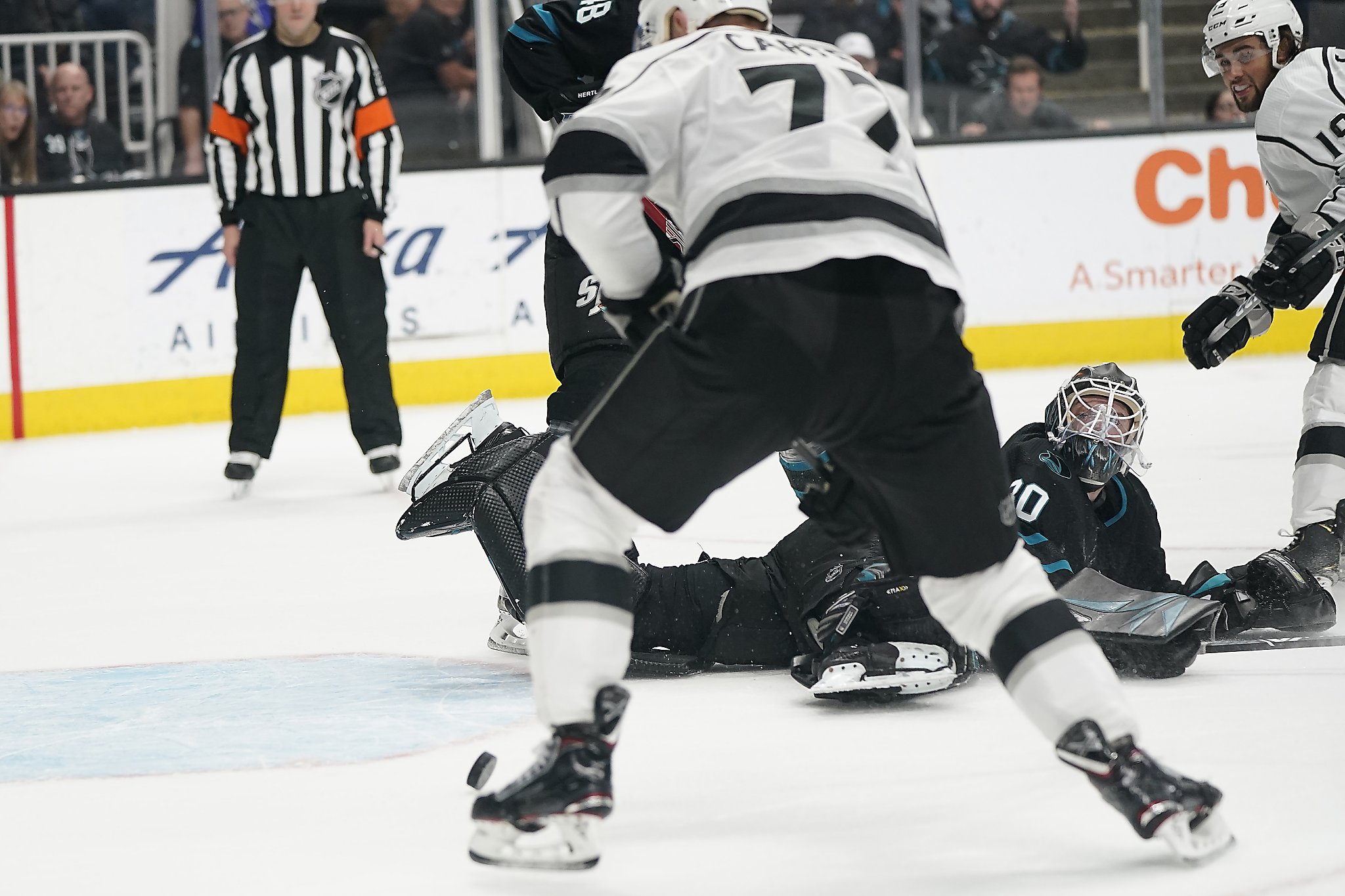 After Building Two-goal Lead, Sharks Fall To Kings In OT