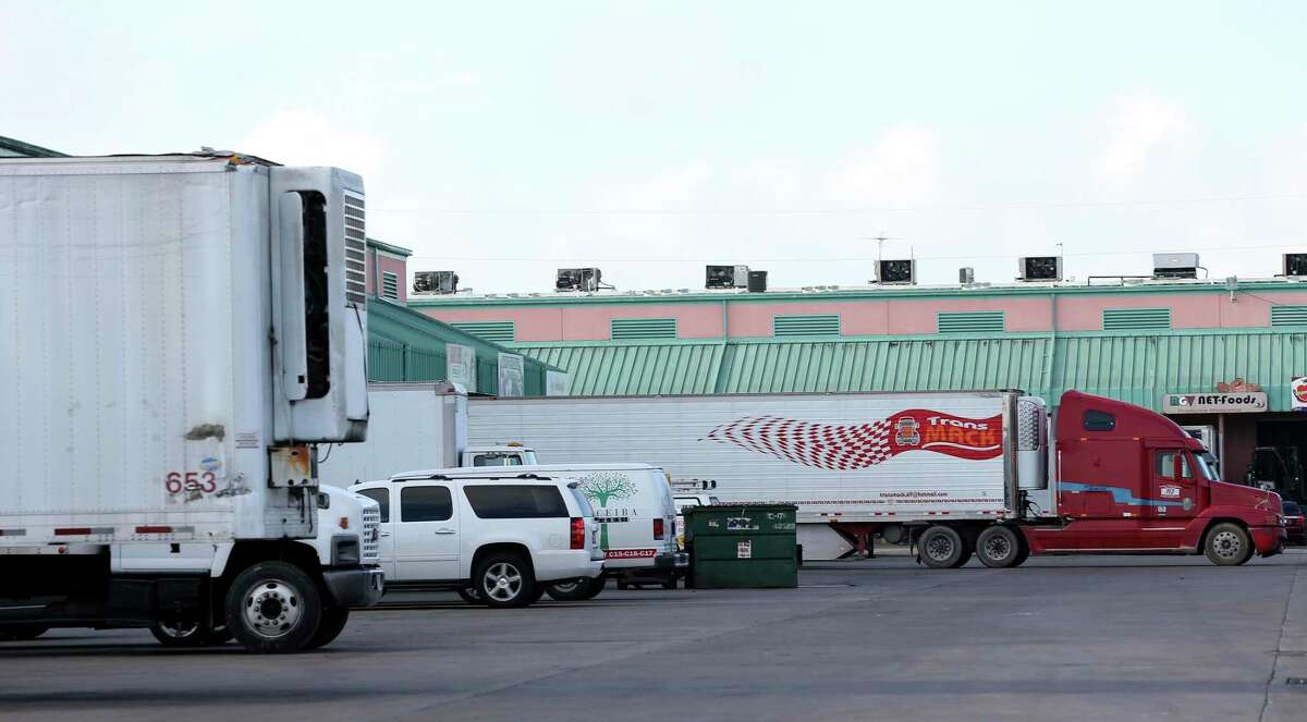 Are 200 trucks a day pass through the gates of the McAllen Produce Terminal Market, one of the largest in the country.