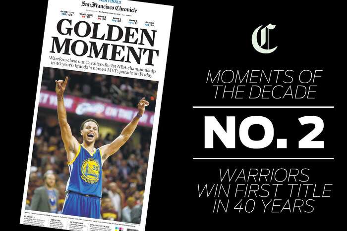 Warriors 2015 NBA Finals Golden Moment T-shirt - San Francisco Chronicle  online store