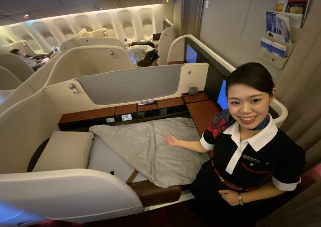Review Japan Airlines 12,000 firstclass flight to Tokyo PHOTOS