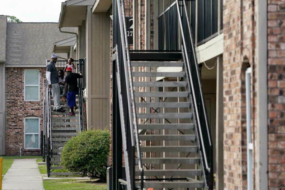 Haverstock Hills, 5619 Aldine Bender Rd., is shown Thursday, Dec. 5, 2019, in Houston. Prairie View A&M University is partnering with Haverstock Hills, a low-income apartment complex that has been notorious for crime and drugs, in hopes of creating a pathway to college for youth. The university will offer a range of services to the community, much of which will be directed toward students and juveniles, including college prep programs, family empowerment programs and support groups for parents, health awareness and services that address juvenile delinquency.