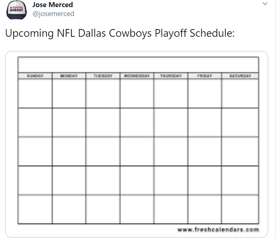 playoff schedule cowboys